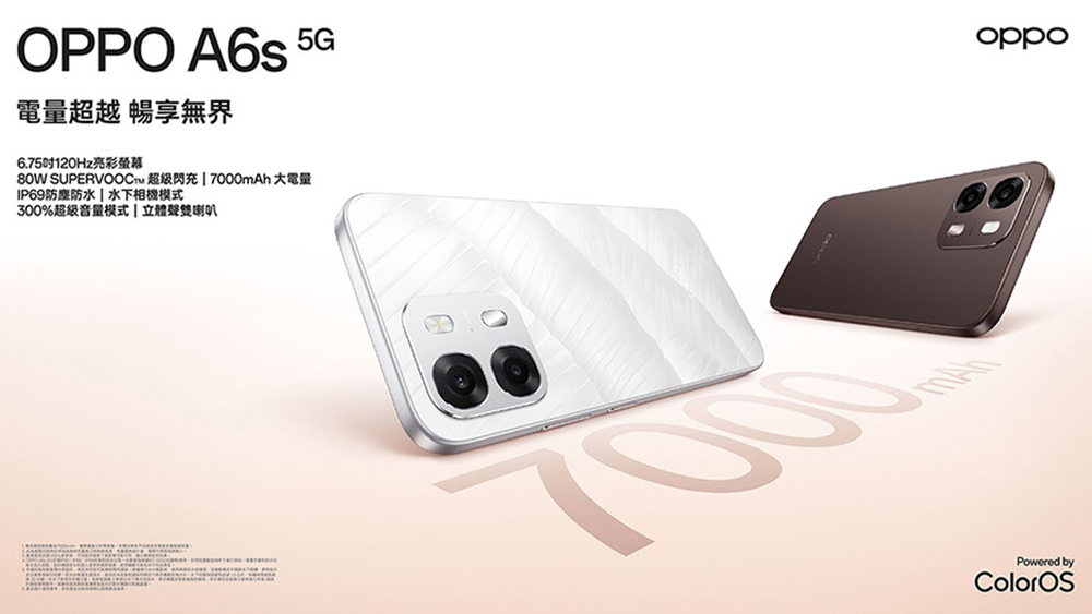 大電量手機推薦 OPPO A5 Pro 5G