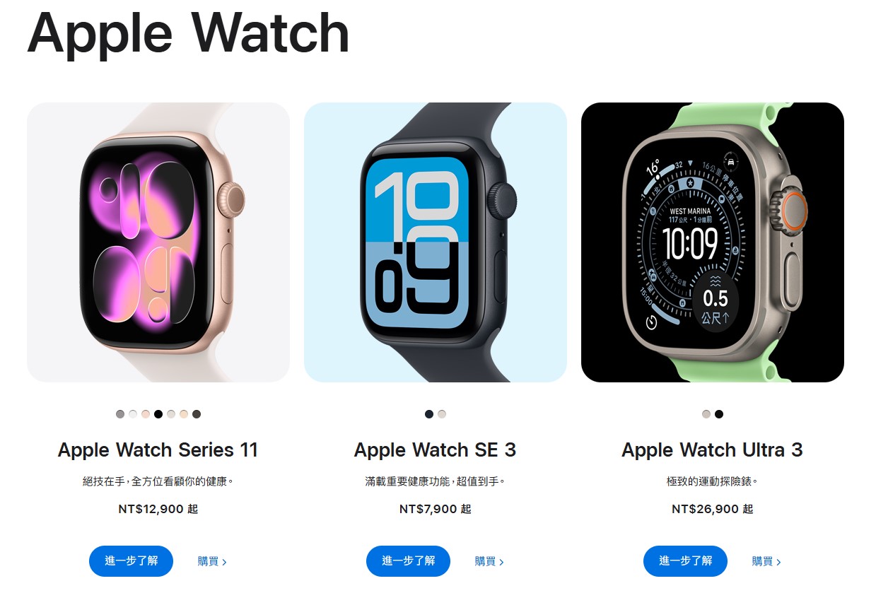 Apple Watch 更推薦哪一代？