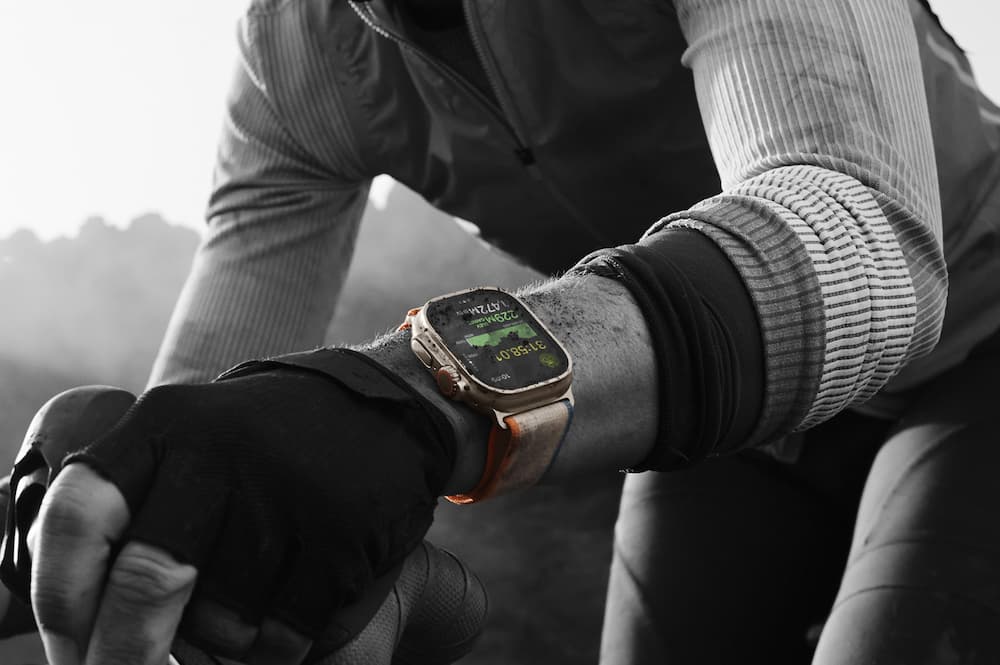 Apple Watch Ultra 2 適用於各項極限運動時使用