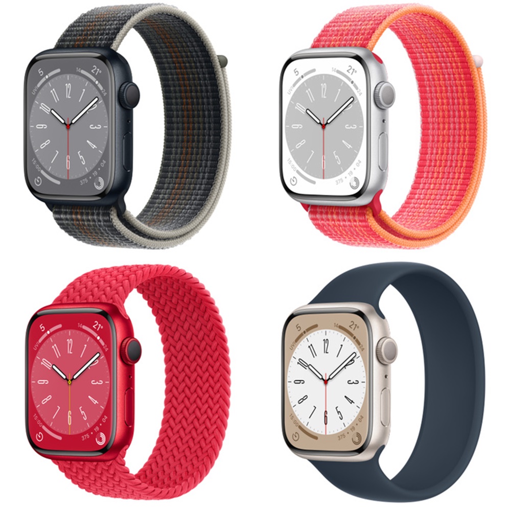 Apple Watch 8 鋁合金顏色