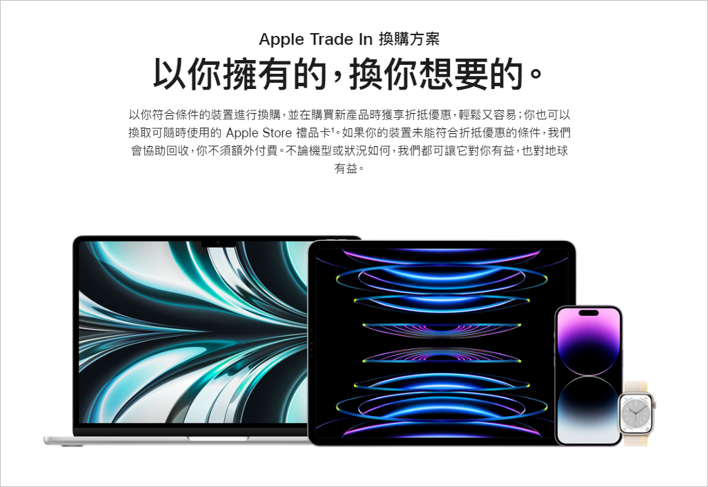 Apple Trade In 換購