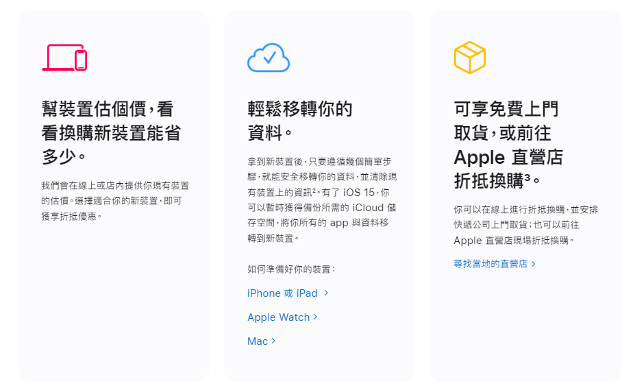 Apple 舊換新流程申辦這樣走