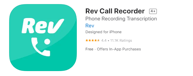 Rev Call Recorder