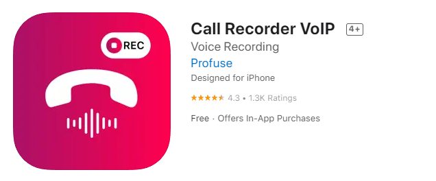 Call Recorder VoIP