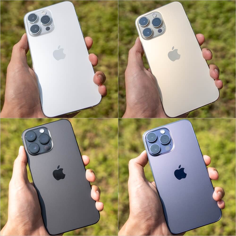 iPhone 14 Pro 顏色實機照