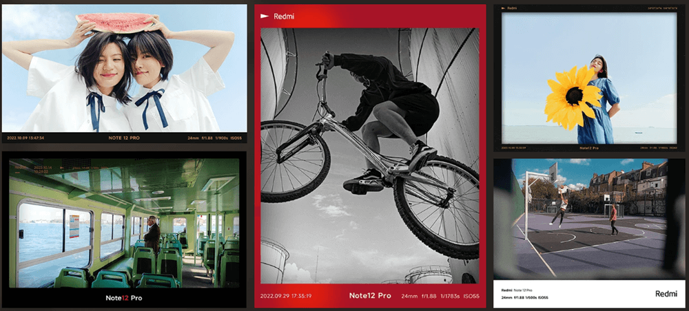 紅米Note 12 Pro 與 Pro+ 內建 5 款經典膠片濾鏡