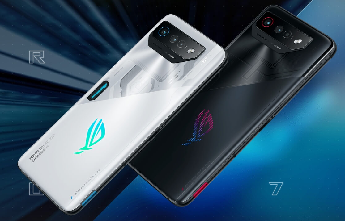 ROG Phone 7 提供黑、白兩色