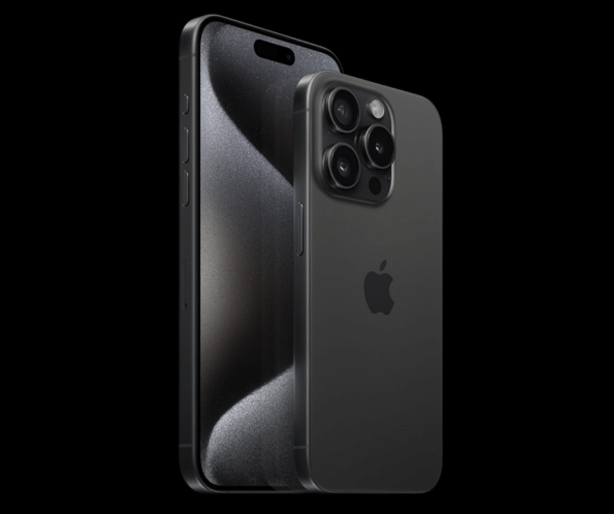 iPhone 15 Pro 黑色鈦金屬