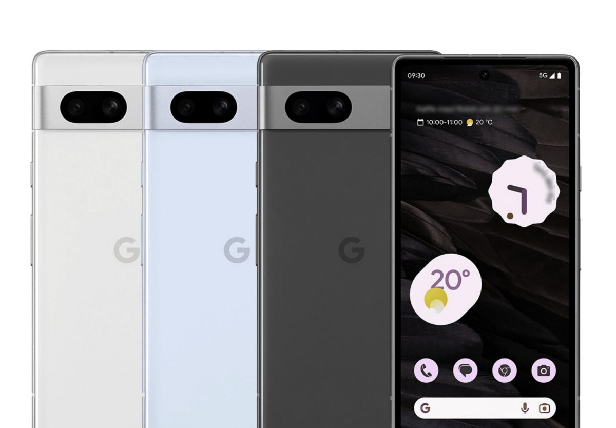 Google Pixel 7a 顏色外觀