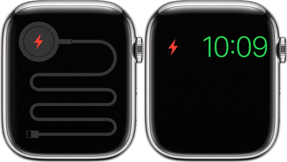 Apple Watch紅色閃電無法充電