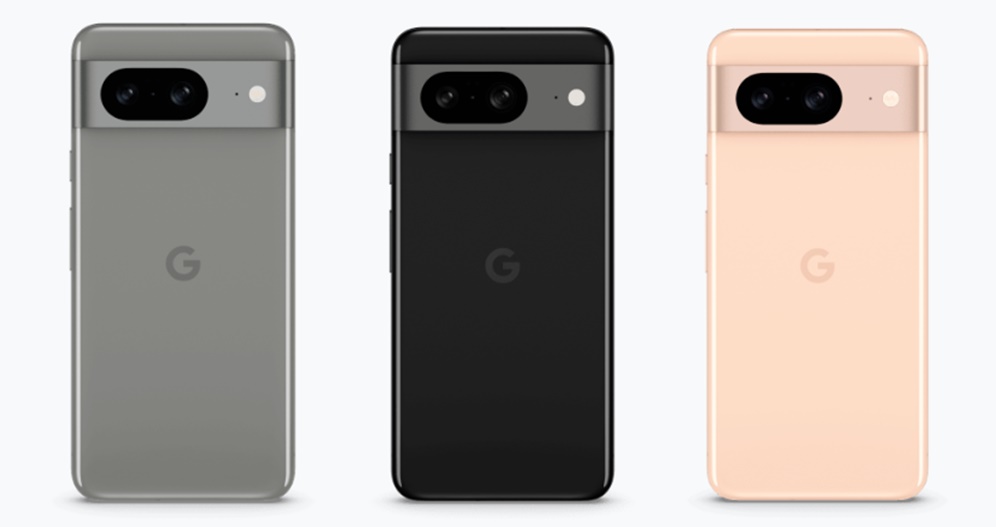 Google Pixel 8 顏色外觀