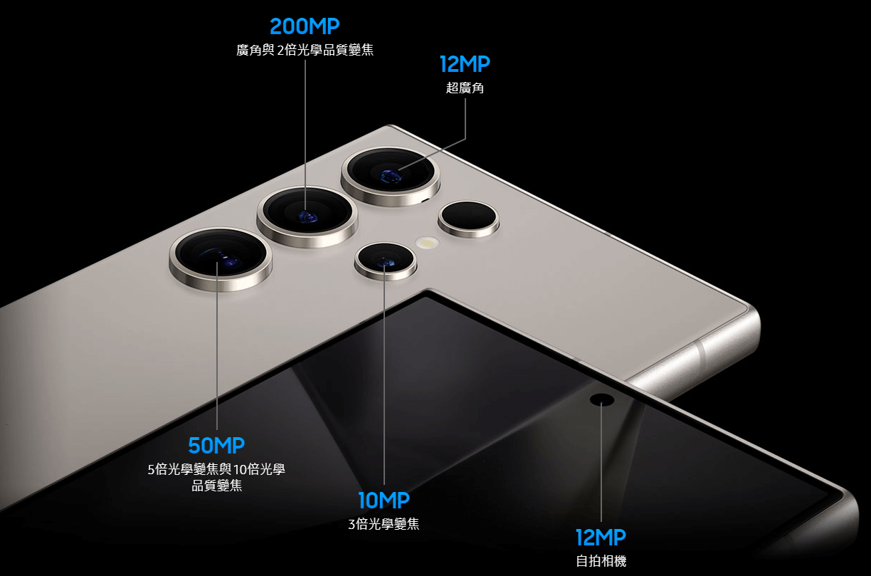 S24 Ultra 相機畫素規格