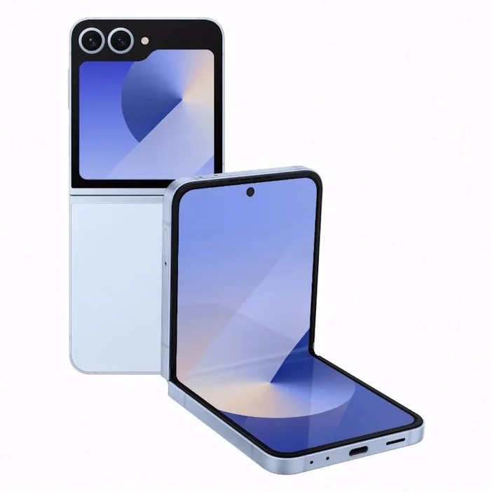 samsung galaxy Z flip6 color lightblue