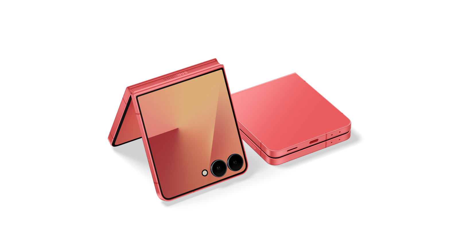 三星 Galaxy Z Flip7 紅色