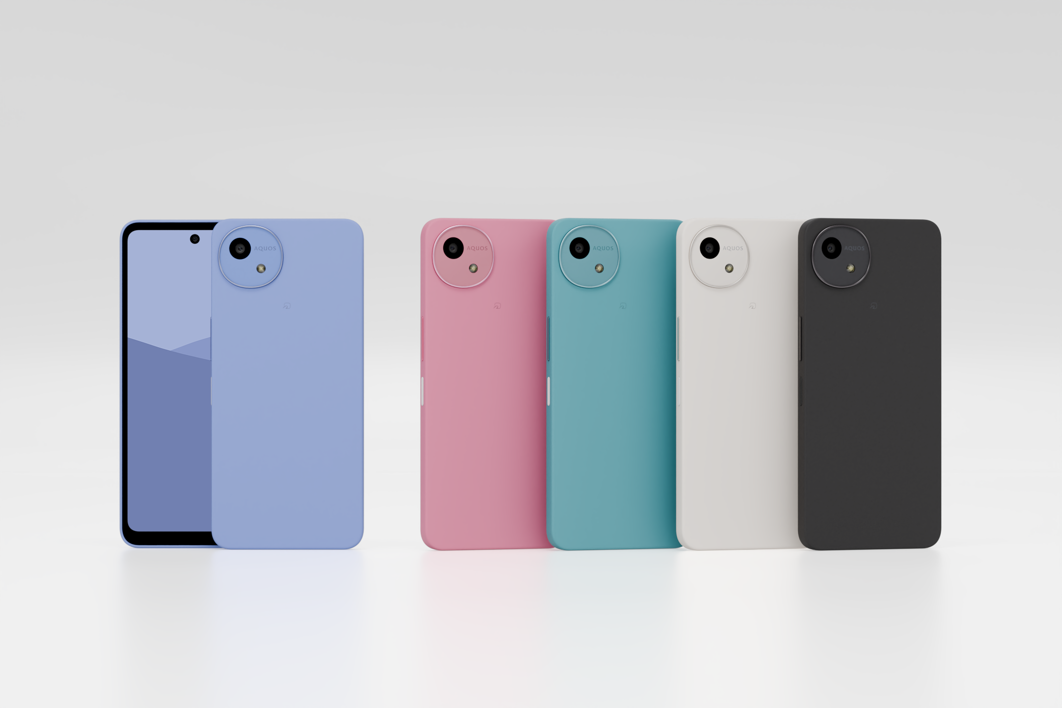 SHARP AQUOS wish5 外觀
