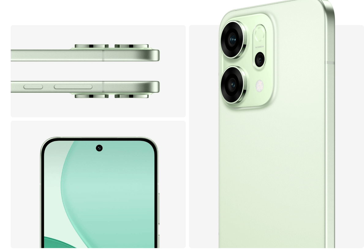 OPPO Reno14 半夏綠