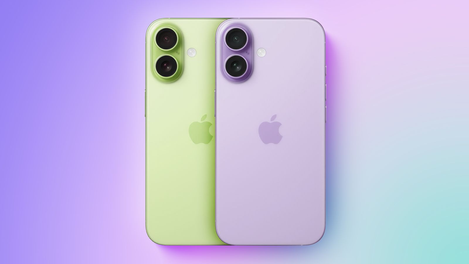 蘋果正在測試iPhone 17的綠色與紫色,可能作為新機的新色選擇