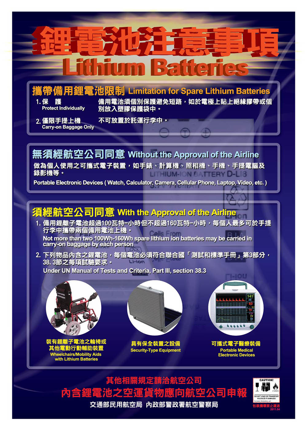 行動電源可以上飛機嗎