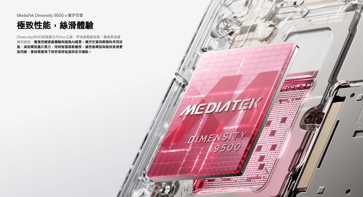 OPPO Find X9 處理器規格