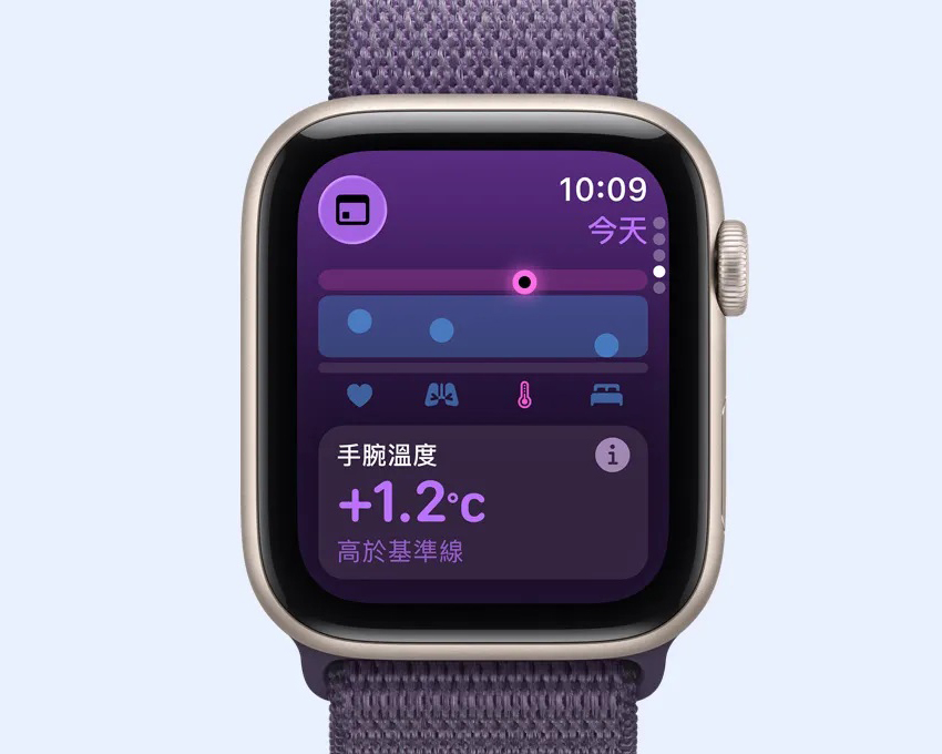 Apple Watch SE 3 新功能 體溫感測 推估排卵期