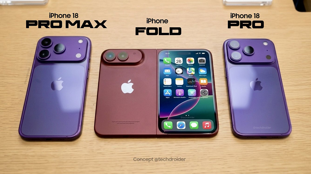 iPhone 18 Pro系列與iPhone Fold