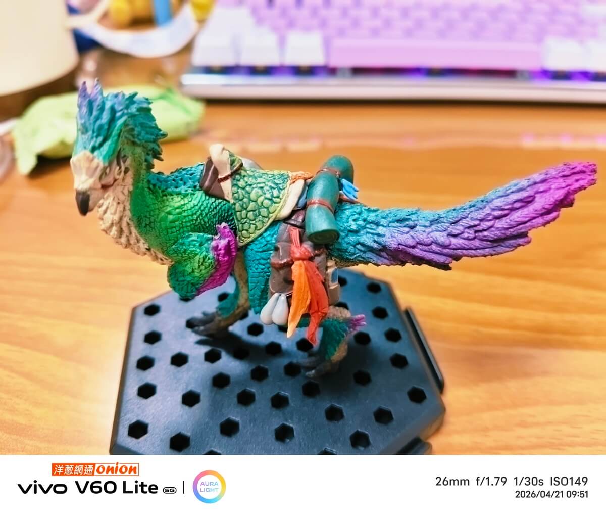vivo V60 LiTE 室內白光拍攝 