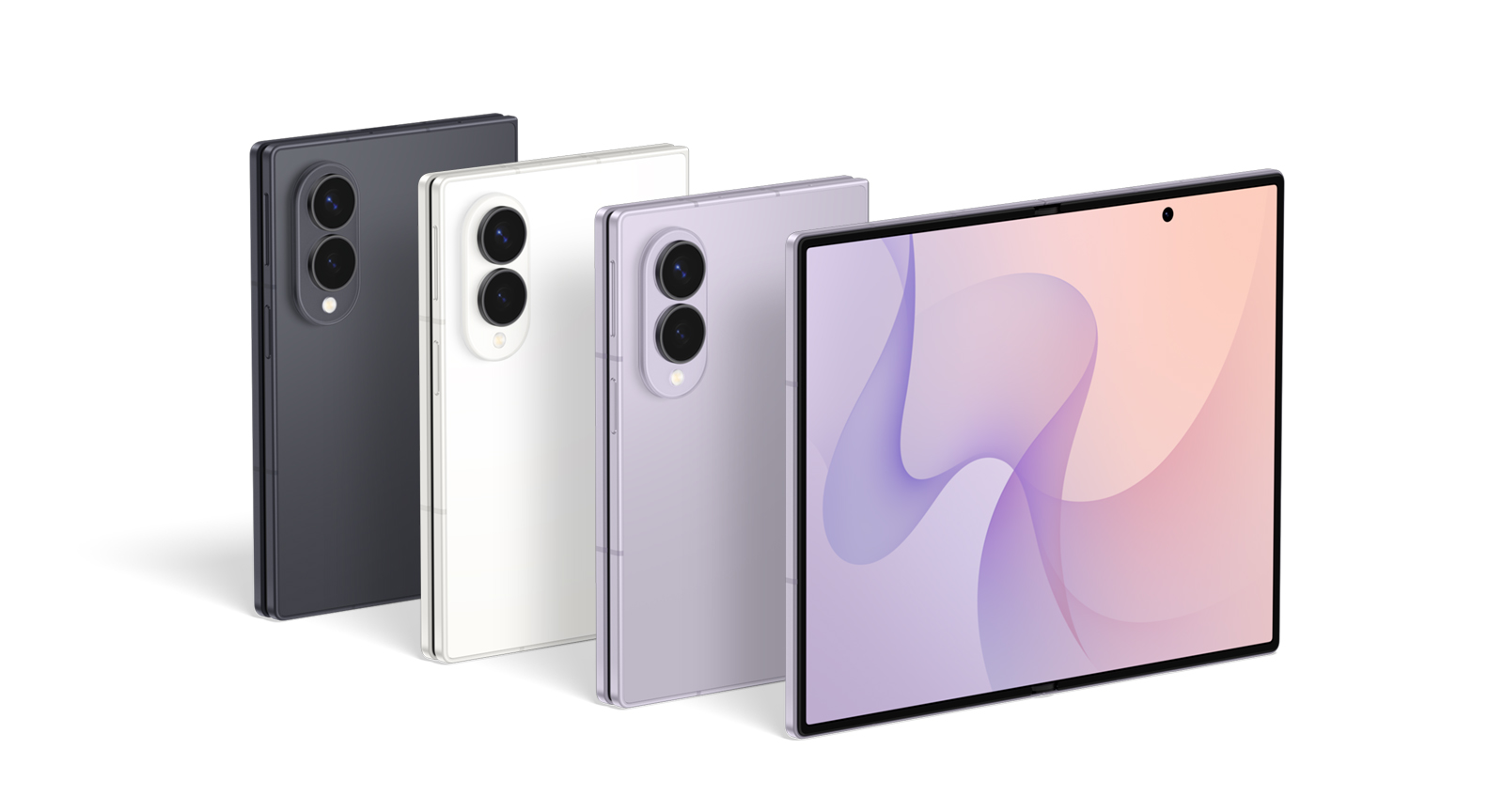 三星 Galaxy Z Fold8 四色外觀