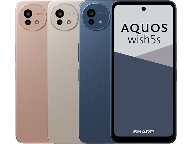 SHARP AQUOS wish5s 外觀