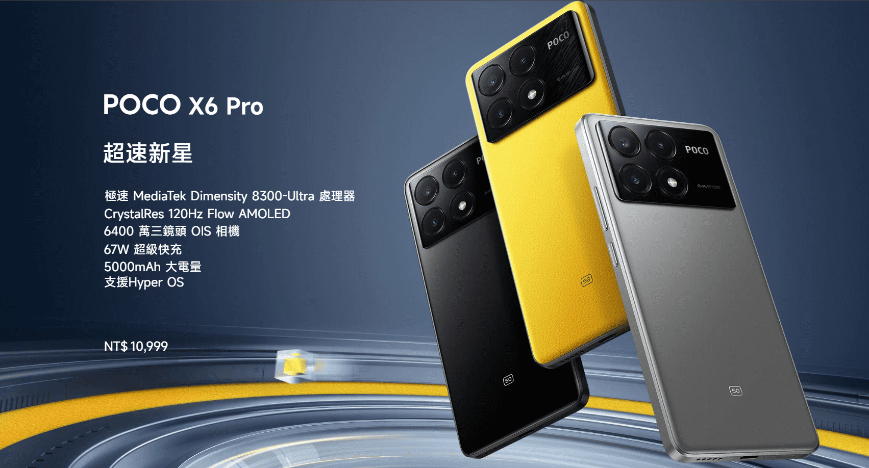 中階手機推薦 X6 Pro POCO